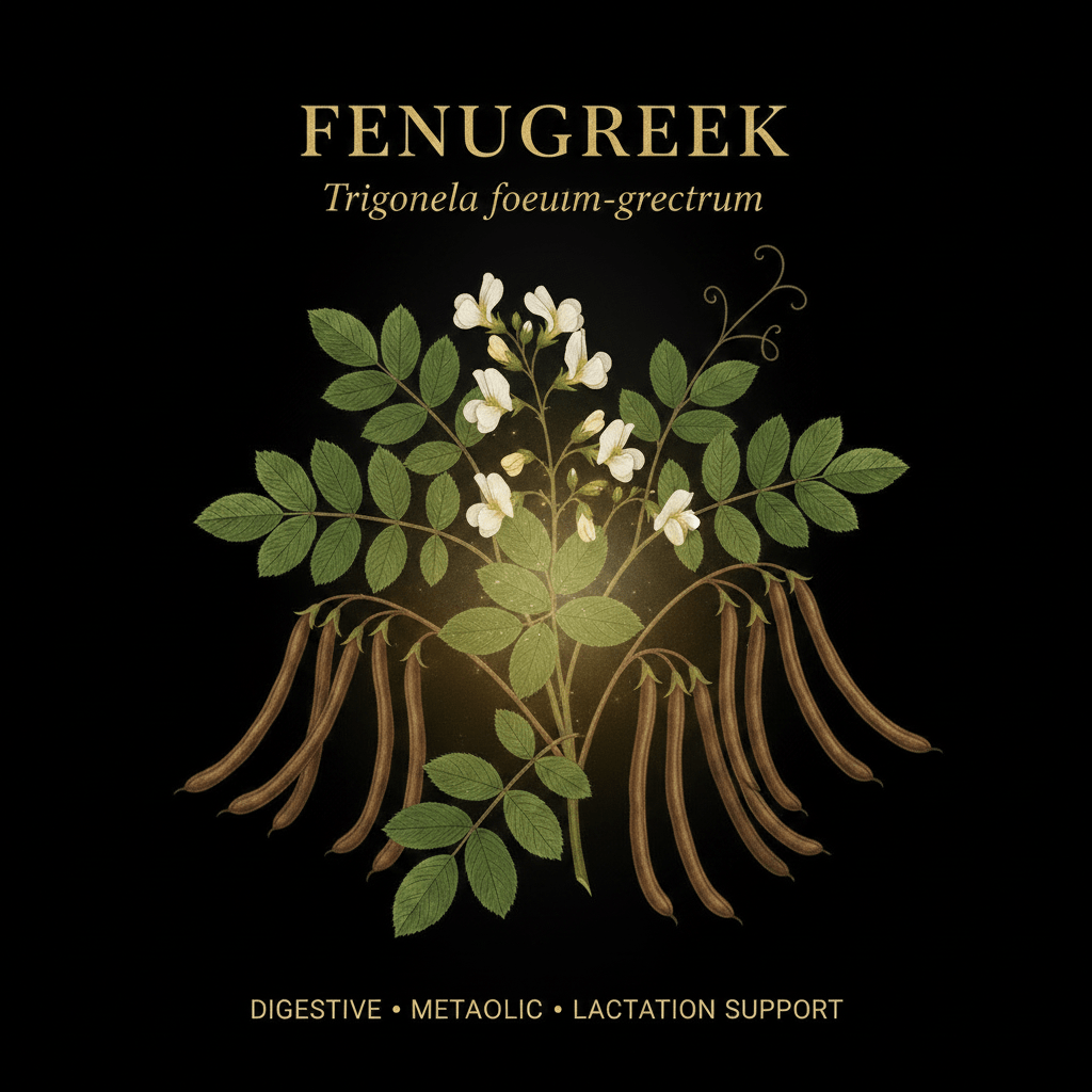 Fenugreek (Trigonella foenum graecum) – Digestive, Blood Sugar & Hormonal Support, Tincture, Futures ETC