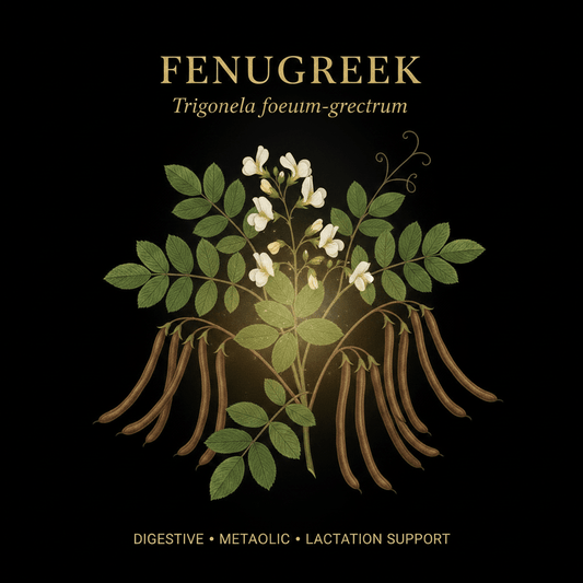 Fenugreek (Trigonella foenum graecum) – Digestive, Blood Sugar & Hormonal Support, Tincture, Futures ETC