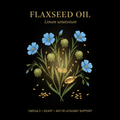 Flaxseed Oil Organic (Softgels 100 ct) – Omega-3, Heart & Anti-Inflammatory Support, Tincture, Futures ETC
