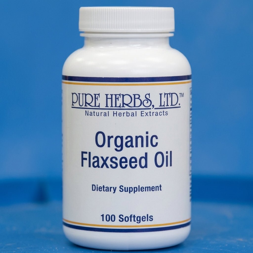 Flaxseed Oil (Softgels 100 ct) – Omega-3, Heart & Anti-Inflammatory Support, Tincture, Futures ETC