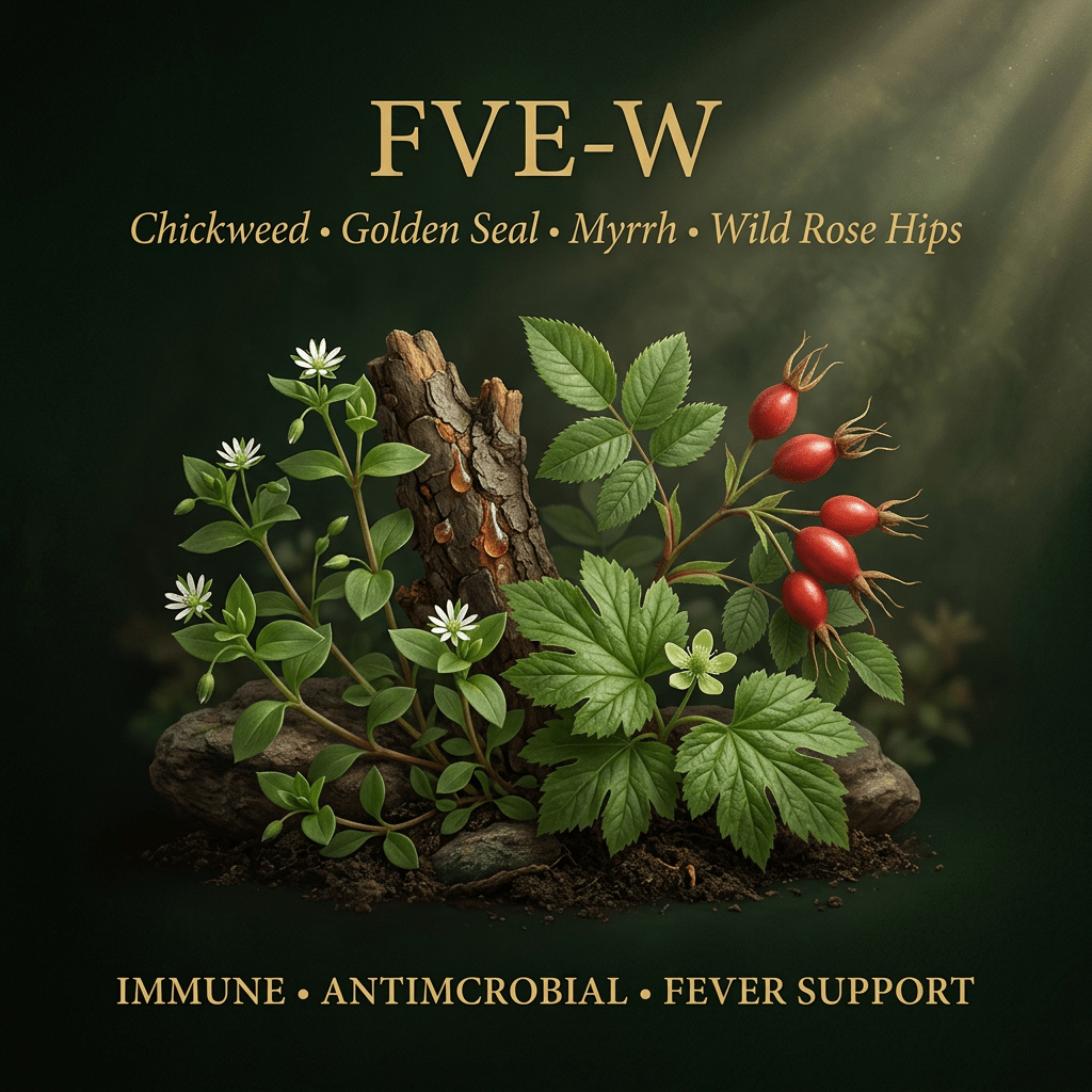 FVE-W editorial image in golden botanical light