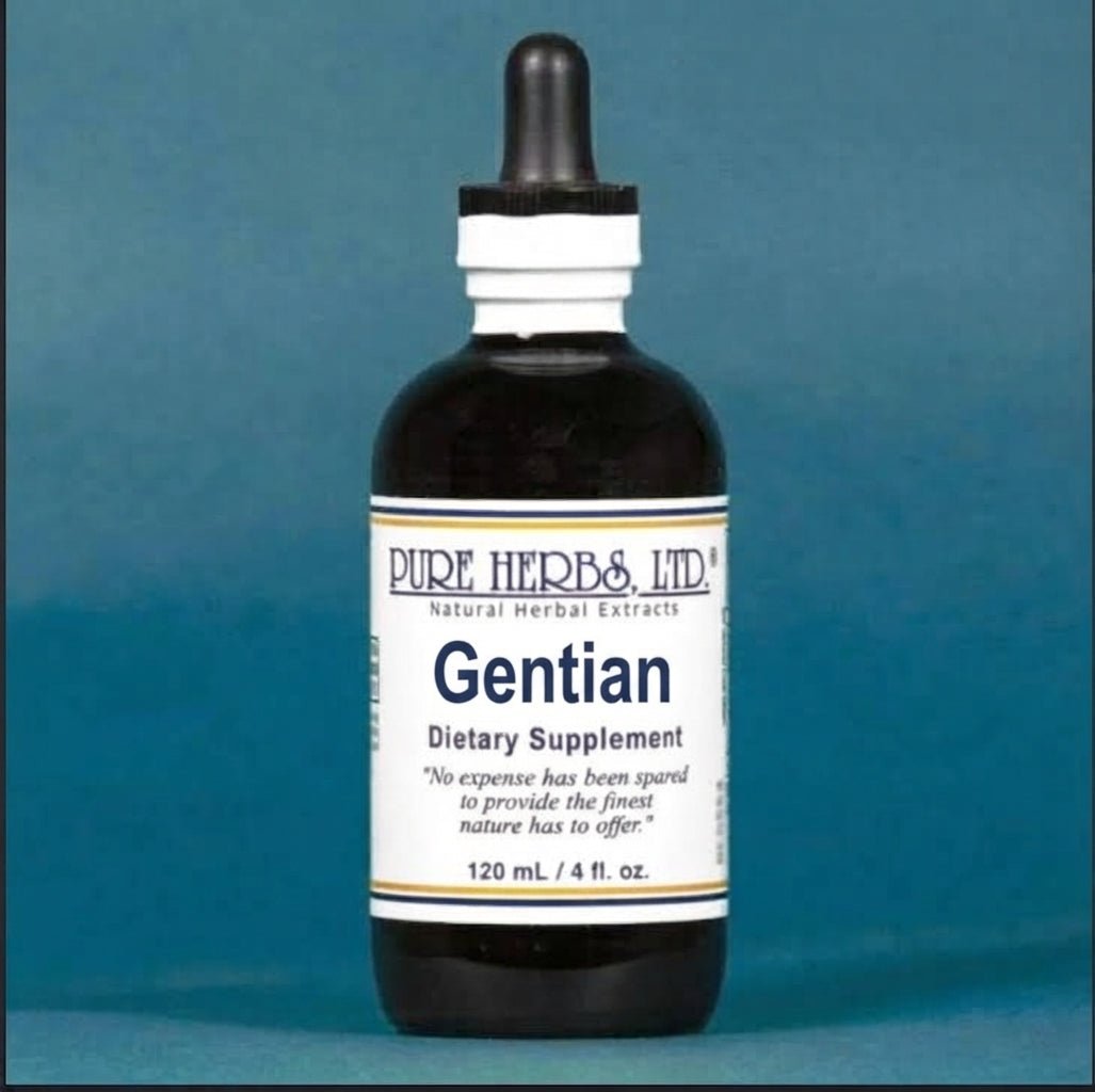 Gentian (Gentiana) – Digestive Bitters, Liver & Appetite Support, Tincture, Futures ETC