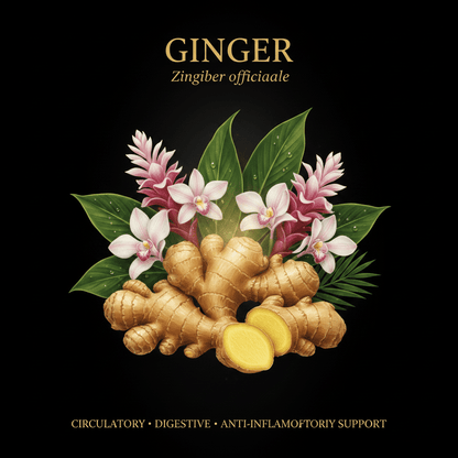 Ginger (Zingiber officinale) – Circulatory, Digestive & Anti - Inflammatory Support, Tincture, Futures ETC