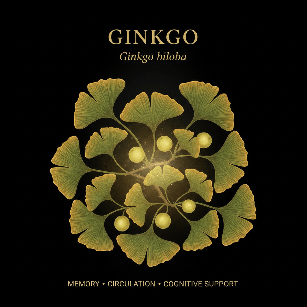 Ginkgo (Ginkgo biloba) – Memory, Circulation & Cognitive Support, Tincture, Futures ETC