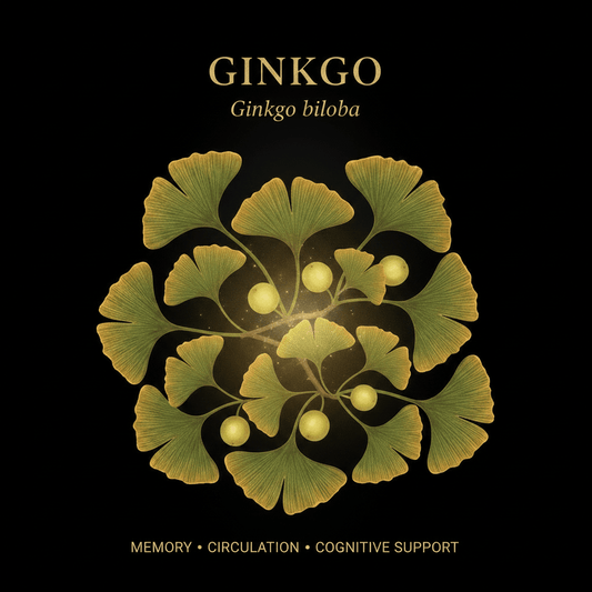 Ginkgo (Ginkgo biloba) – Memory, Circulation & Cognitive Support, Tincture, Futures ETC