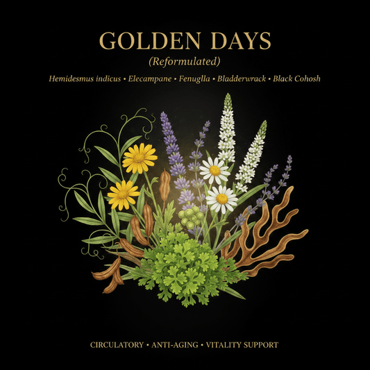 Golden Days (Reformulated) – Circulatory, Anti - Aging & Vitality Support, Tincture, Futures ETC