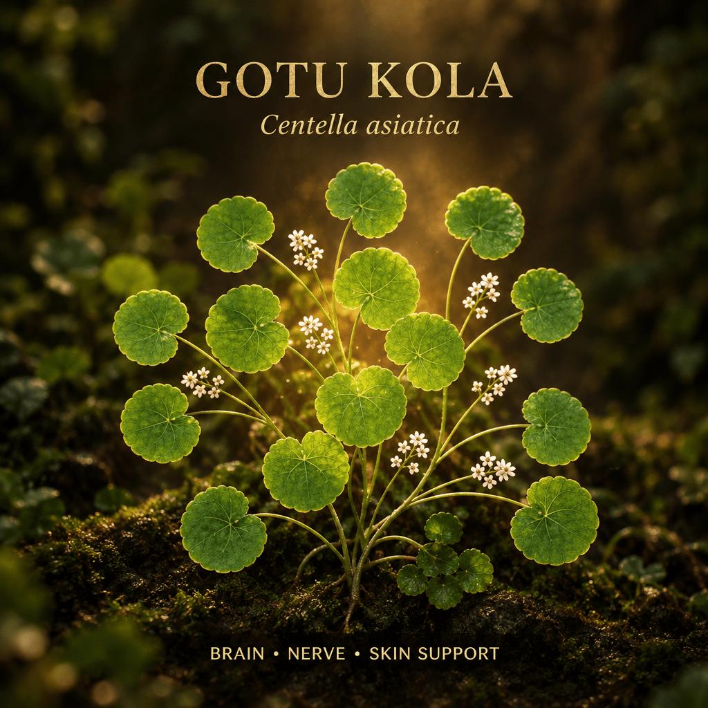 Gotu Kola (Centella asiatica) – Brain, Nerve & Skin Support, Tincture, Futures ETC