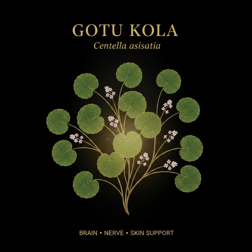 Gotu Kola (Centella asiatica) – Brain, Nerve & Skin Support, Tincture, Futures ETC