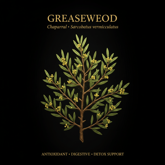 Greasewood [Chaparral] (Sarcobatus vermiculatus) – Antioxidant, Digestive & Detox Support, Tincture, Futures ETC
