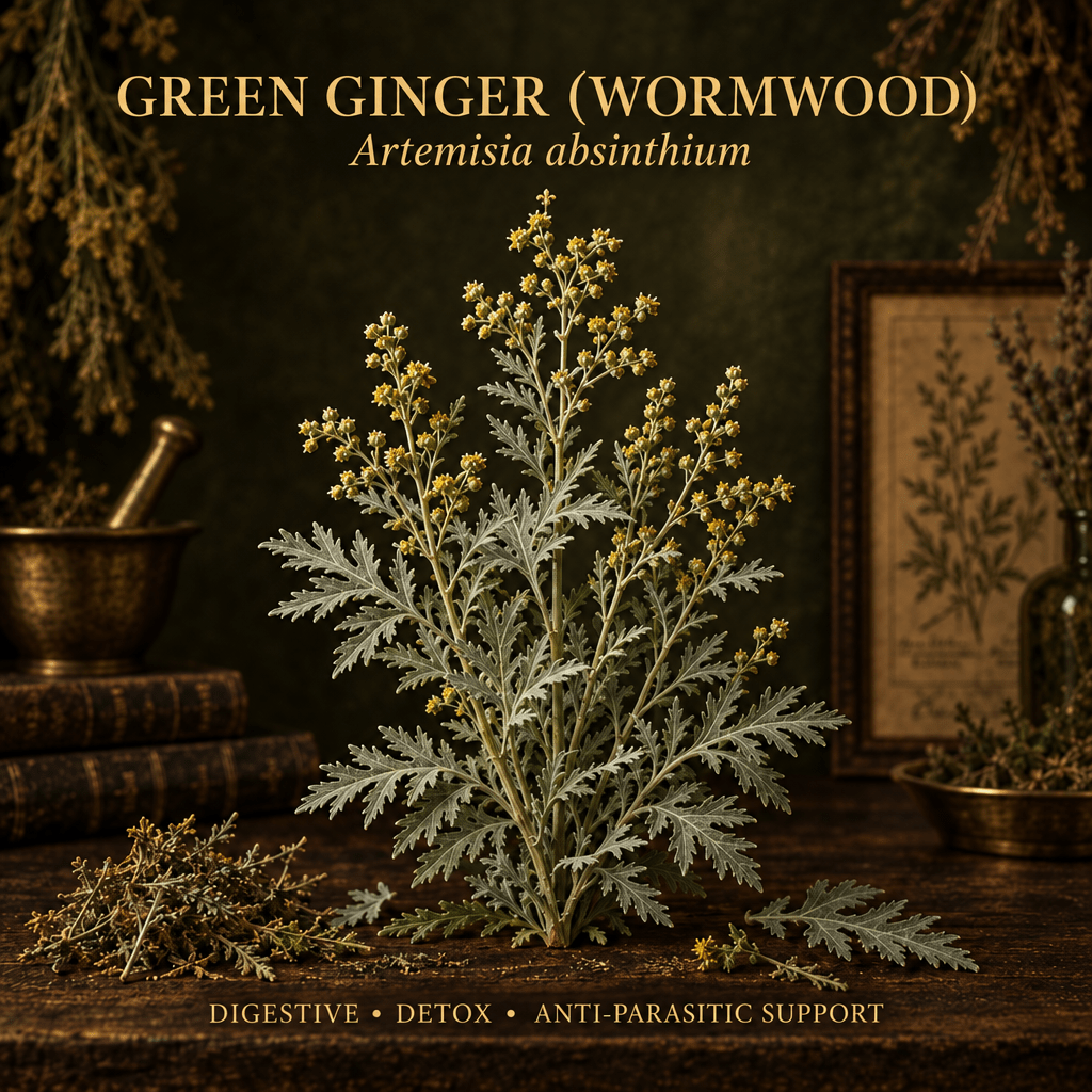 Green Ginger (Wormwood) "Artemisia absinthium", Tincture, Futures ETC
