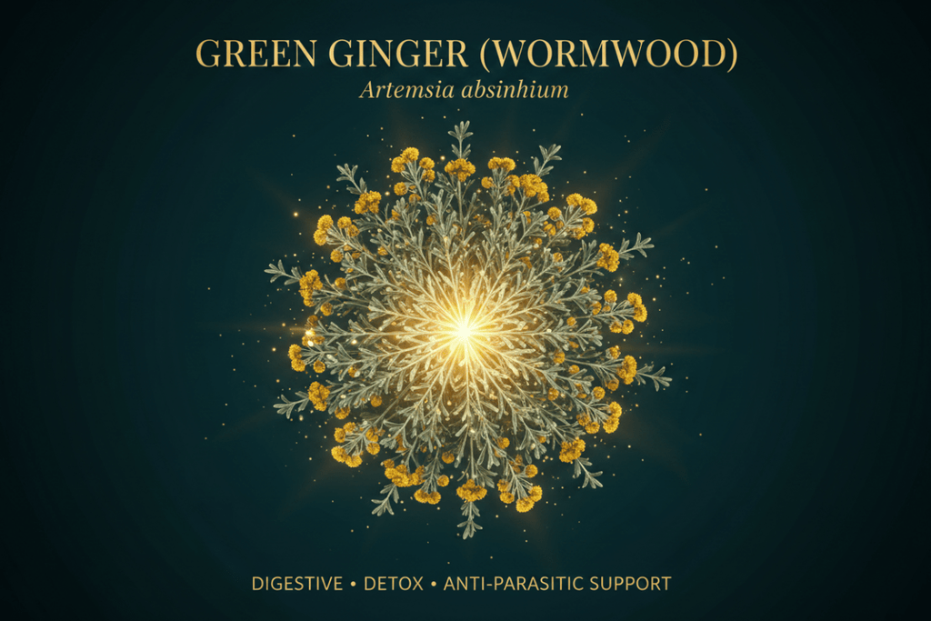 Green Ginger (Wormwood) "Artemisia absinthium", Tincture, Futures ETC