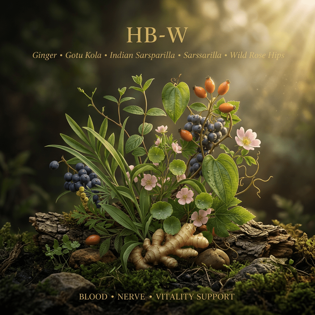 HB-W editorial image in golden botanical light