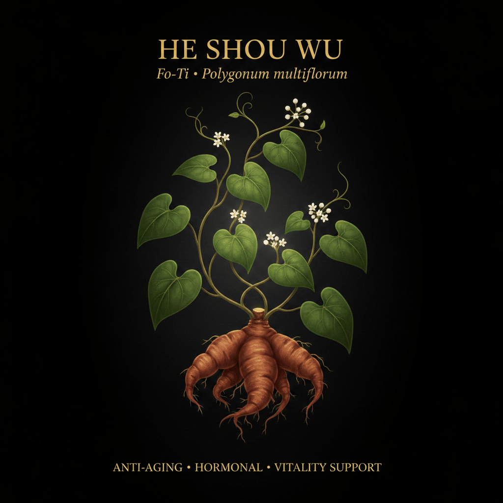He Shou Wu / Fo - Ti (Polygonum multiflorum) – Anti - Aging, Hormonal & Vitality Support, Tincture, Futures ETC