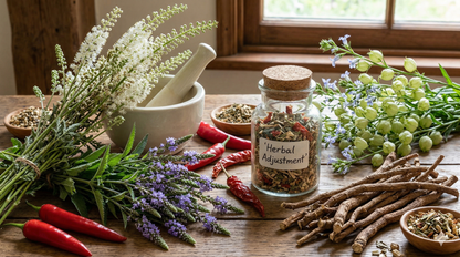 Herbal Adjustment (Black Cohosh, Blue Vervain, Capsicum, Indian Sarsaparilla, Indian Tobacco), Tincture, Futures ETC