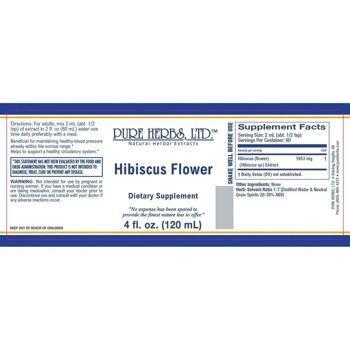 Hibiscus Flowers (Hibiscus sp.) - Futures ETC Tincture