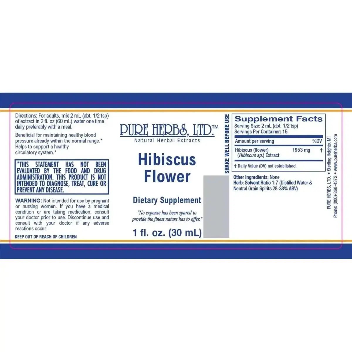 Hibiscus Flowers (Hibiscus sp.) - Futures ETC Tincture