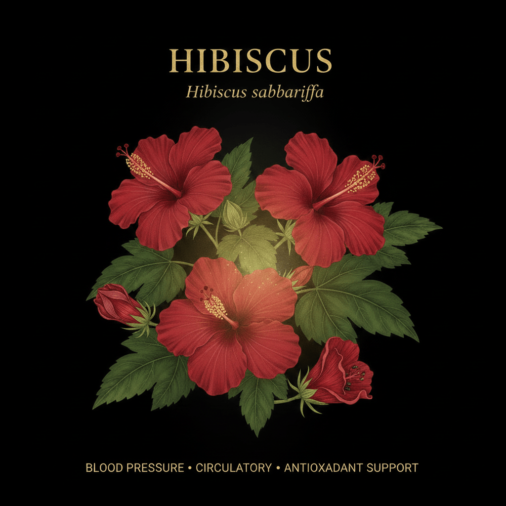 Hibiscus (Hibiscus sabdariffa) – Blood Pressure, Circulatory & Antioxidant Support, Tincture, Futures ETC