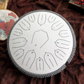 Hluru Glucophone 13 - Inch 15 - Note Steel Tongue Drum – Key D Ethereal Handpan for Yoga & Meditation, , Futures ETC