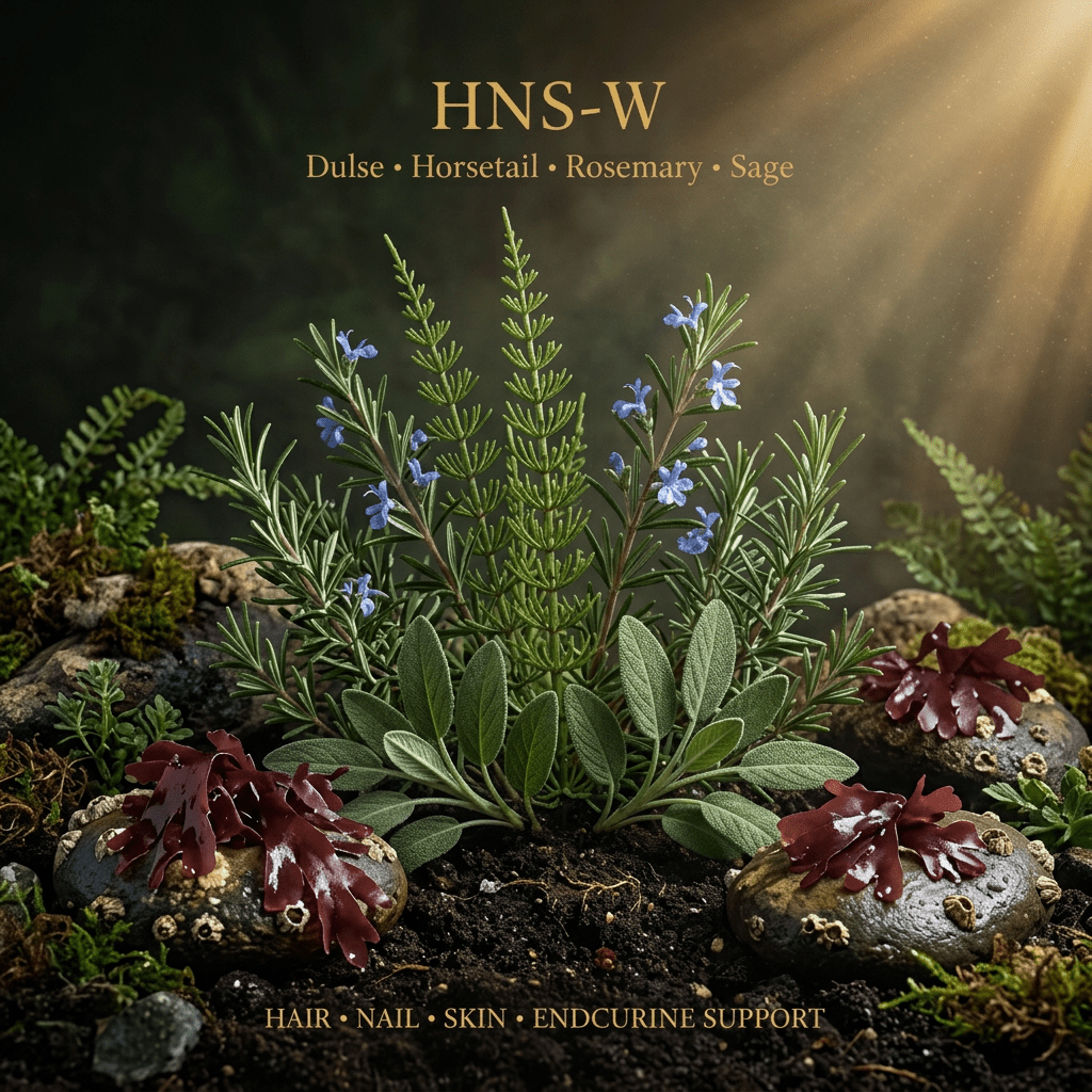 HNS-W editorial image in golden botanical light