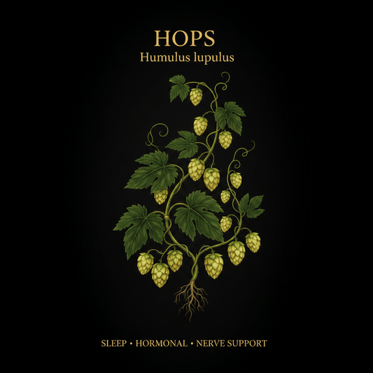 Hops (Humulus lupulus) – Sleep, Hormonal & Nerve Support, Tincture, Futures ETC