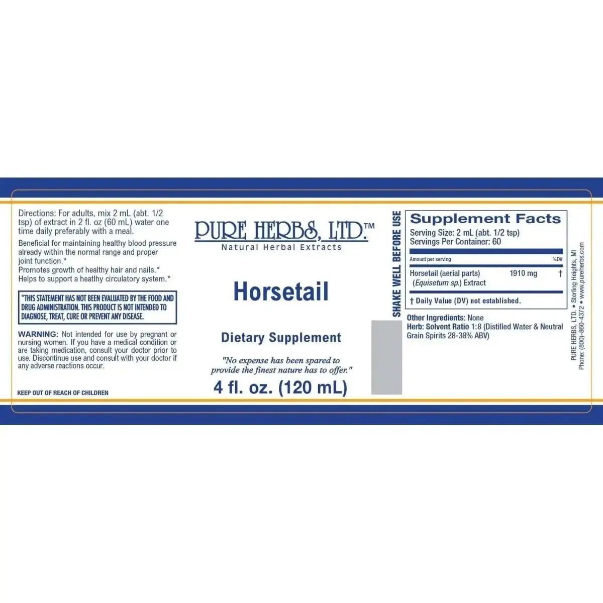 Horsetail (Equisetum) - Futures ETC Tincture