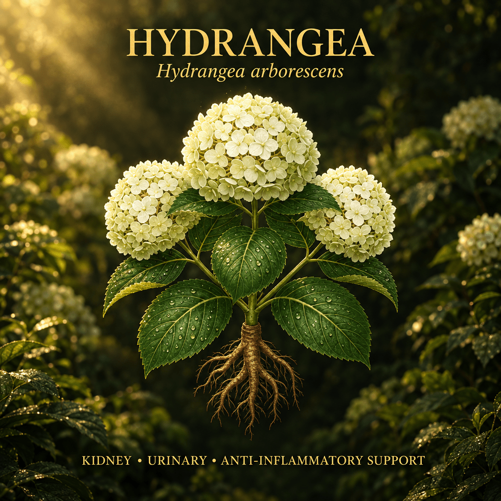 Hydrangea (Hydrangea arborescens) – Kidney, Urinary & Anti-Inflammatory Support, Tincture, Futures ETC