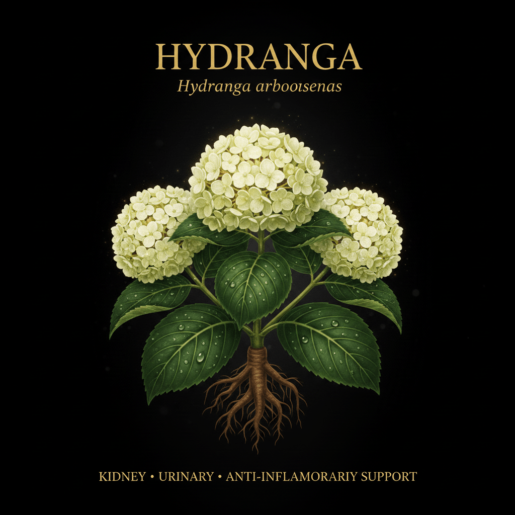 Hydrangea (Hydrangea arborescens) – Kidney, Urinary & Anti - Inflammatory Support, Tincture, Futures ETC
