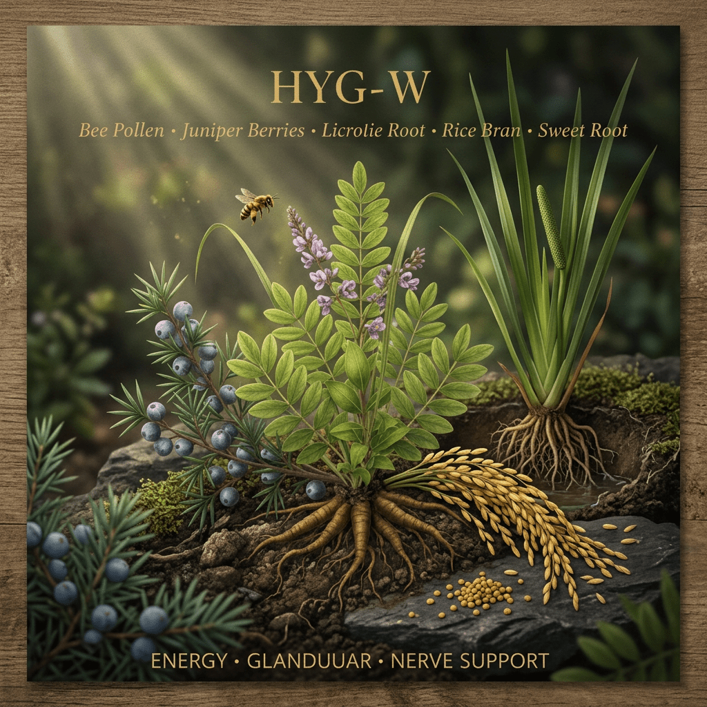 HYG-W editorial image in golden botanical light