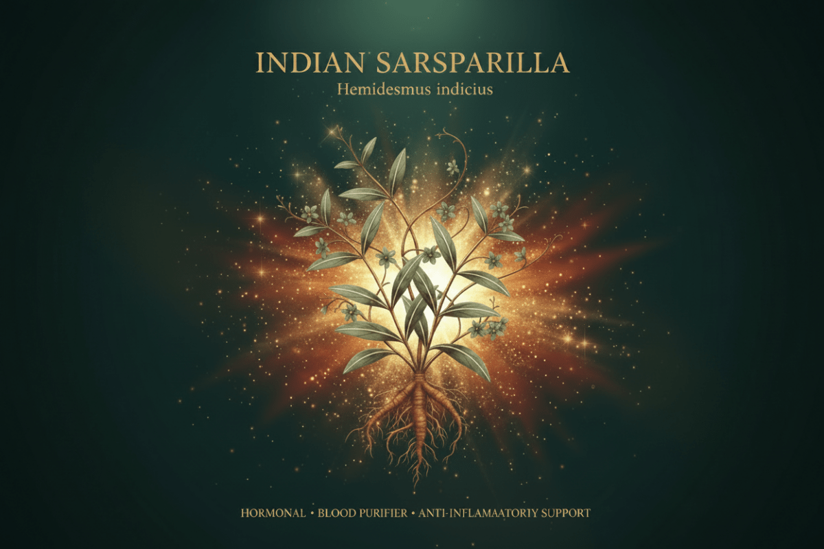 Indian Sarsaparilla (Hemidesmus indicus) – Hormonal, Blood Purifier & Anti-Inflammatory Support, tincture, Futures ETC