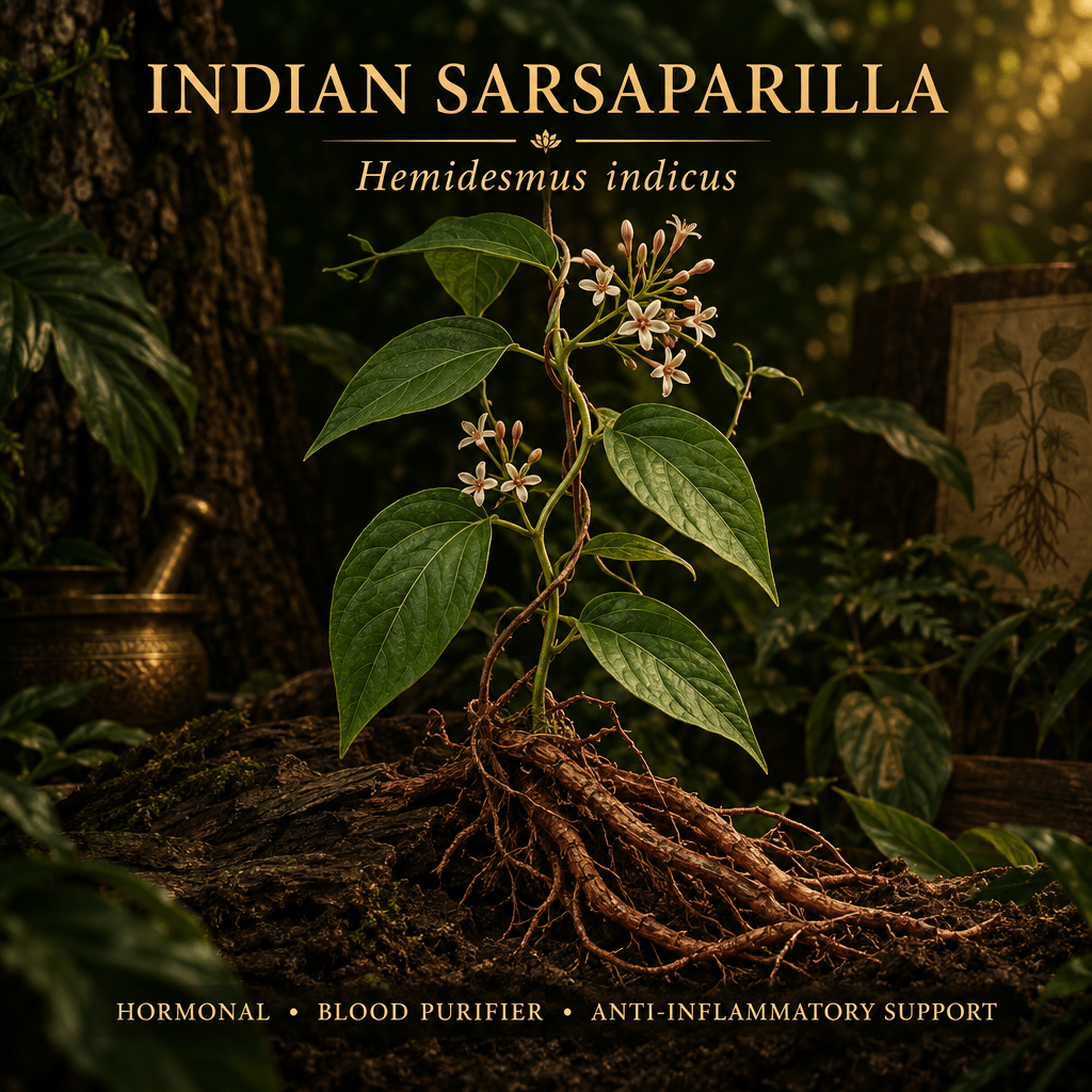 Indian Sarsaparilla (Hemidesmus indicus) – Hormonal, Blood Purifier & Anti-Inflammatory Support, tincture, Futures ETC