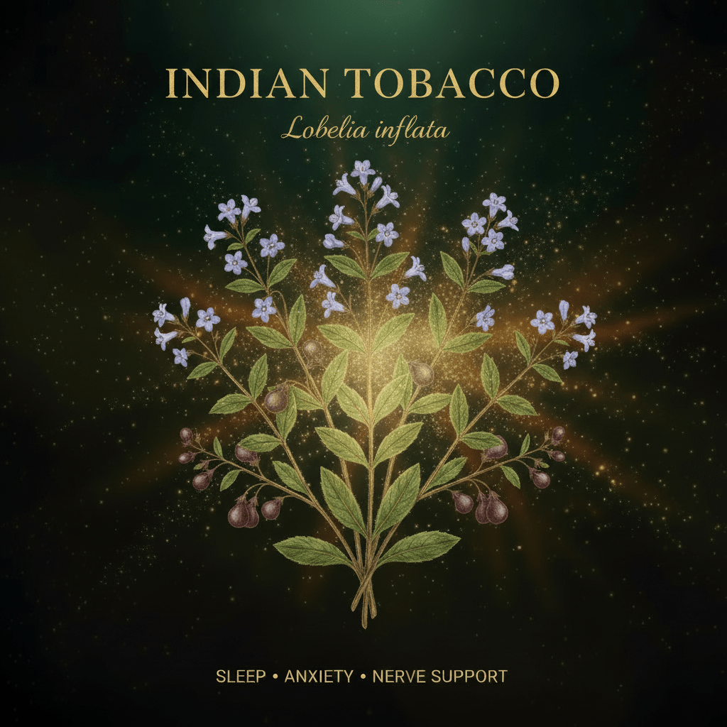 Indian Tobacco (Lobelia inflata) – Respiratory, Nerve & Anti-Spasmodic Support, Tincture, Futures ETC