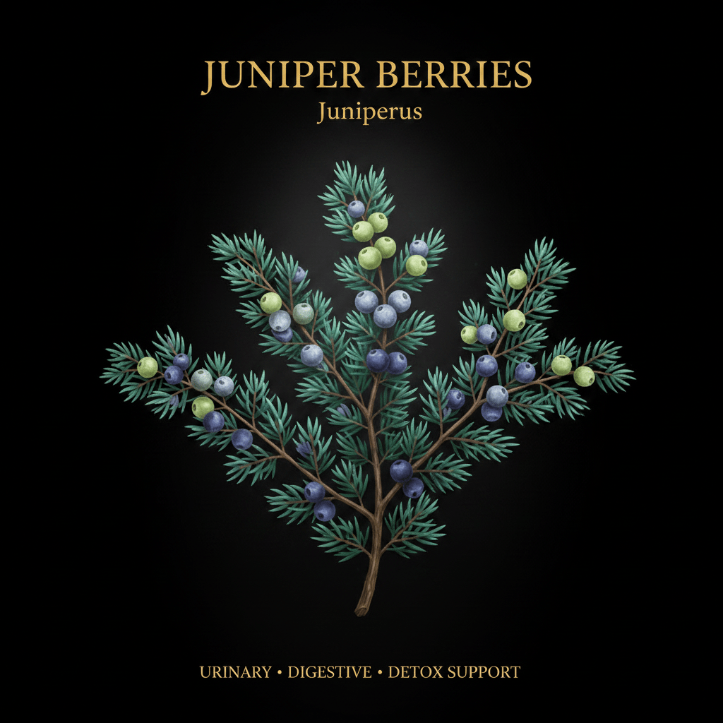 Juniper Berries (Juniperus) – Urinary, Digestive & Detox Support, Tincture, Futures ETC