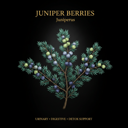 Juniper Berries (Juniperus) – Urinary, Digestive & Detox Support, Tincture, Futures ETC