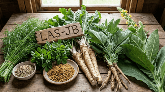 LAS - JB (Capsules 200 ct - 350mg) (Fennel, Fenugreek, Horseradish, Marshmallow, Mullein Leaf), Tincture, Futures ETC