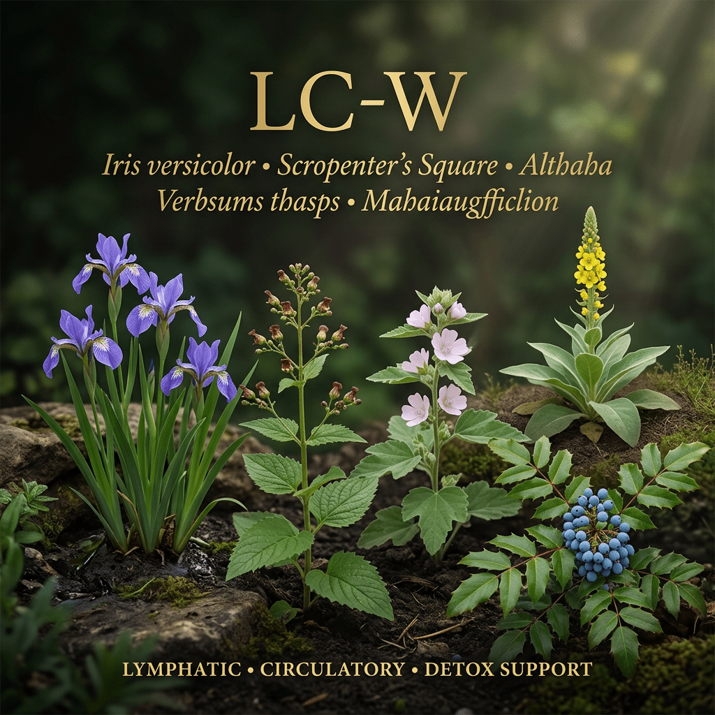 LC-W editorial image in golden botanical light