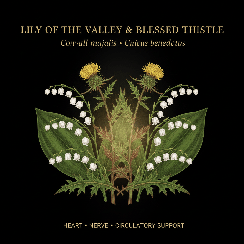 Lily of the Valley & Blessed Thistle – Heart, Nerve & Circulatory Support, Tincture, Futures ETC