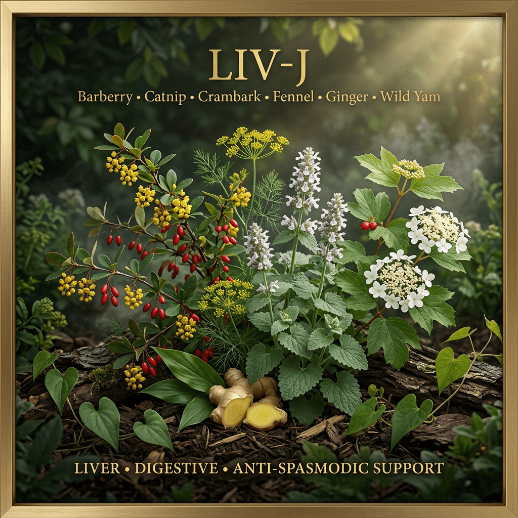 LIV-J editorial image in golden botanical light