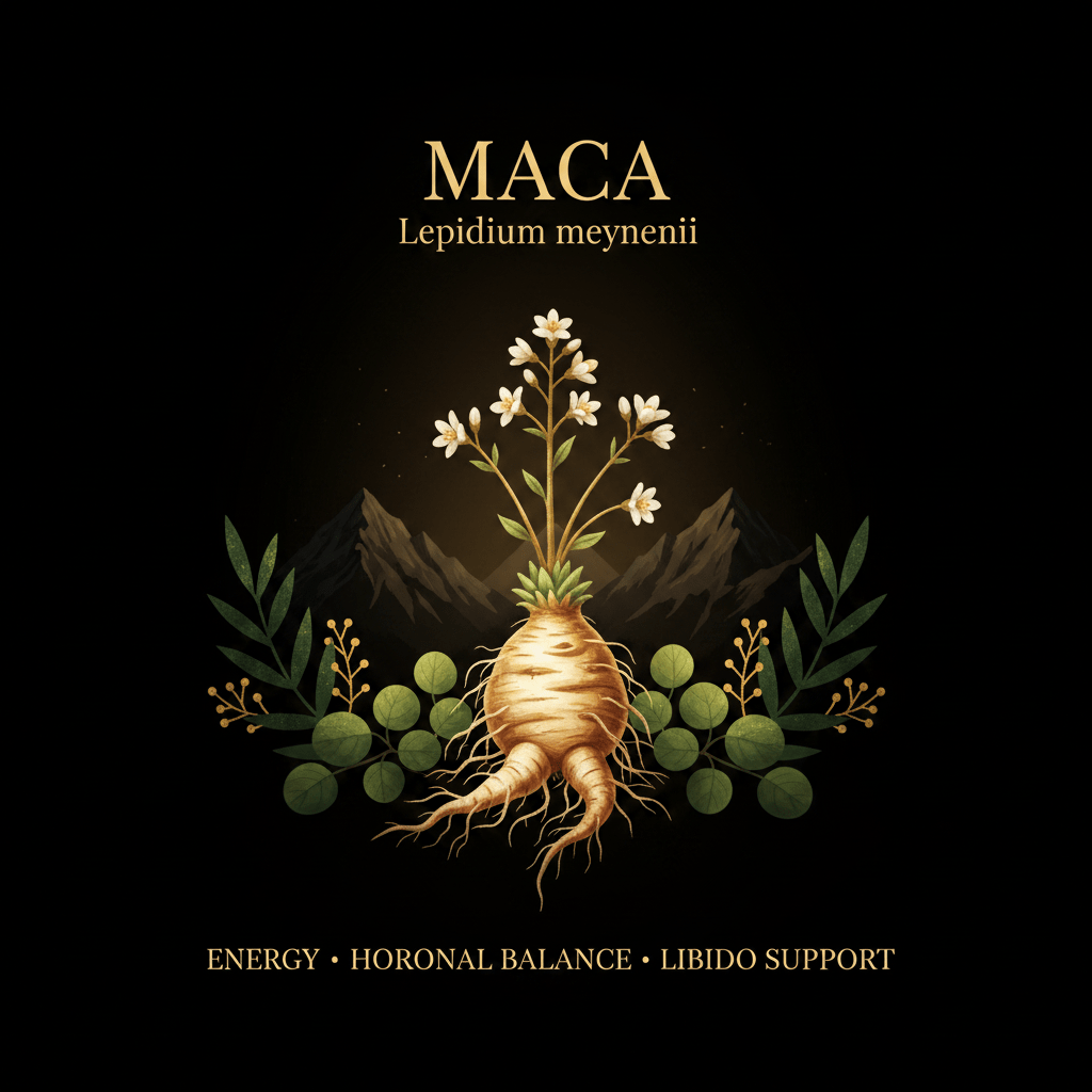 Maca (Lepidium meyenii) – Energy, Hormonal Balance & Libido Support, Tincture, Futures ETC