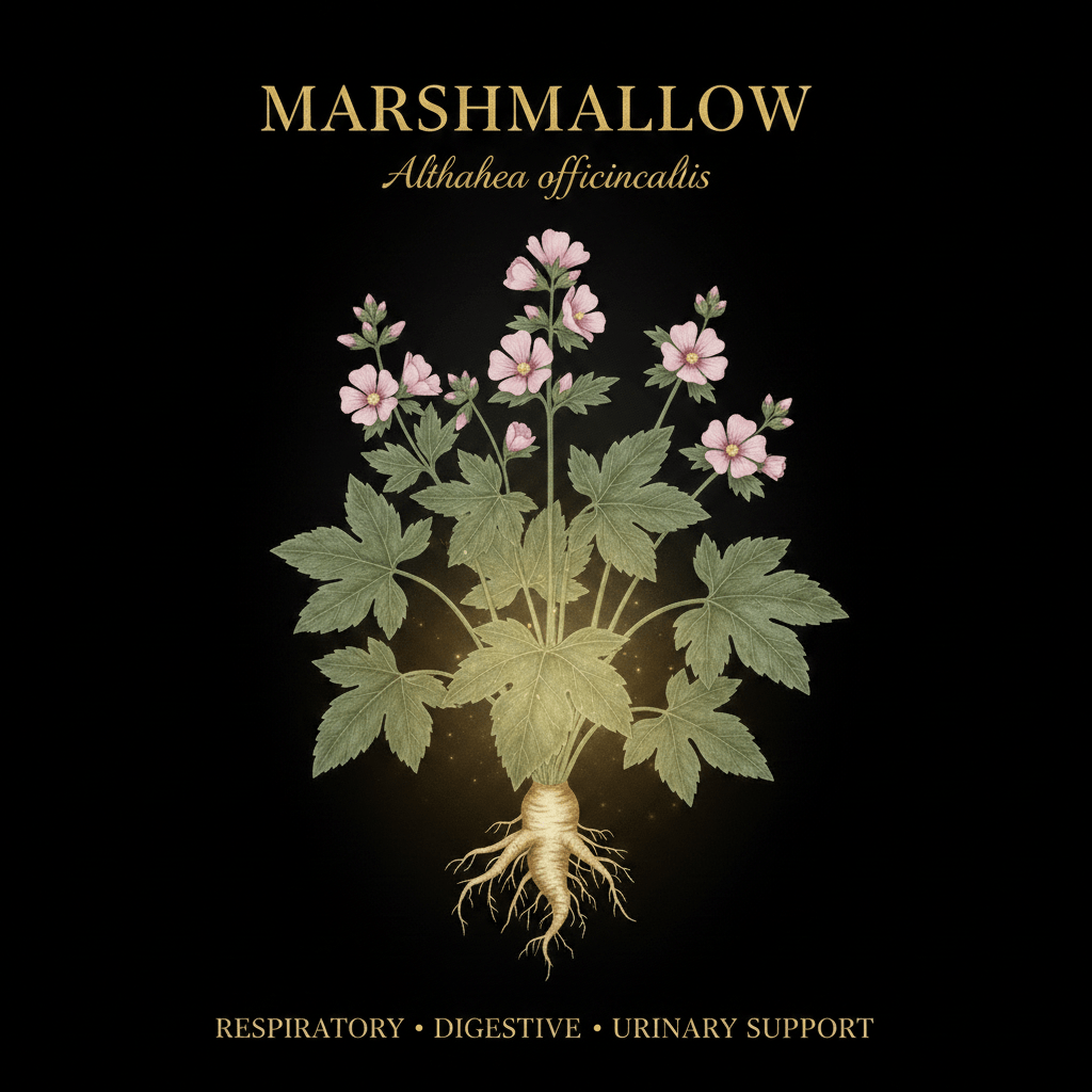 Marshmallow (Althaea officinalis) – Soothing Respiratory, Digestive & Urinary Support, Tincture, Futures ETC
