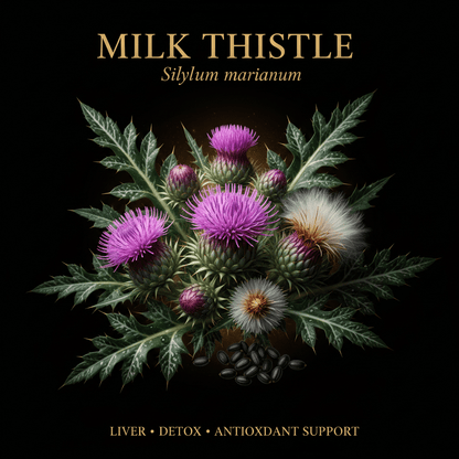 Milk Thistle (Silybum marianum) – Liver Protection, Detox & Digestive Support, Tincture, Futures ETC