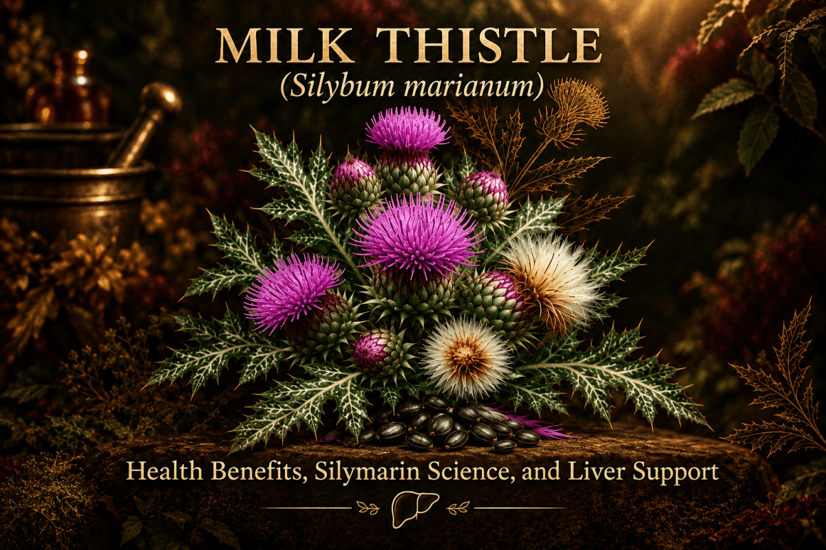 Milk Thistle (Silybum marianum) – Liver Protection, Detox & Digestive Support, Tincture, Futures ETC