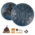 Miwayer 6 - Inch 11 - Note Steel Tongue Drum – Sound Healing Gift Set for Yoga & Meditation, , Futures ETC