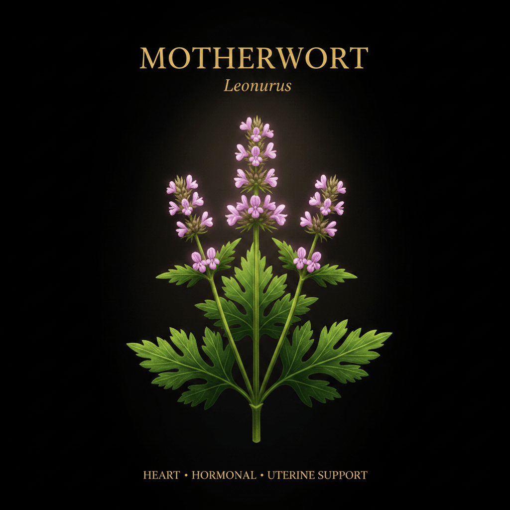 Motherwort (Leonurus) – Heart, Hormonal & Uterine Support, Tincture, Futures ETC
