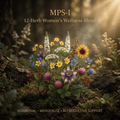 MPS-I editorial image in the saved golden-lit botanical style