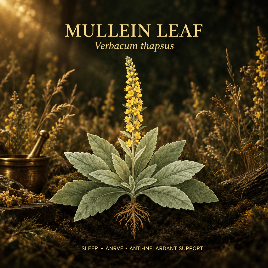 Mullein Leaf (Verbascum) – Respiratory, Nerve & Anti-Inflammatory Support, Tincture, Futures ETC