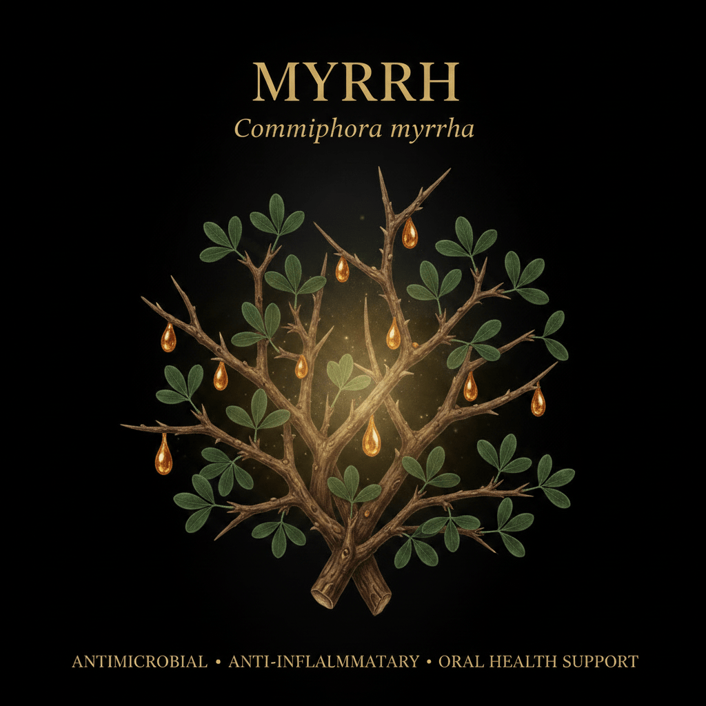 Myrrh (Commiphora myrrha) – Antimicrobial, Digestive & Oral Health Support, Tincture, Futures ETC