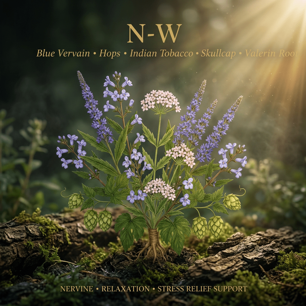 N-W editorial image in golden botanical light