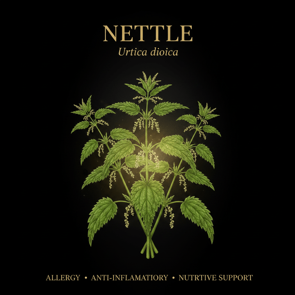 Nettle (Urtica dioica) – Iron - Rich, Circulatory & Anti - Inflammatory Support, Tincture, Futures ETC