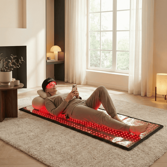 Nicebeam Full Body Red Light Therapy Bundles, Health & Beauty > Personal Care > Wellness Devices > Light Therapy Lamps > Red Light Therapy Full Body Mat > Foldable and Portable, Futures ETC