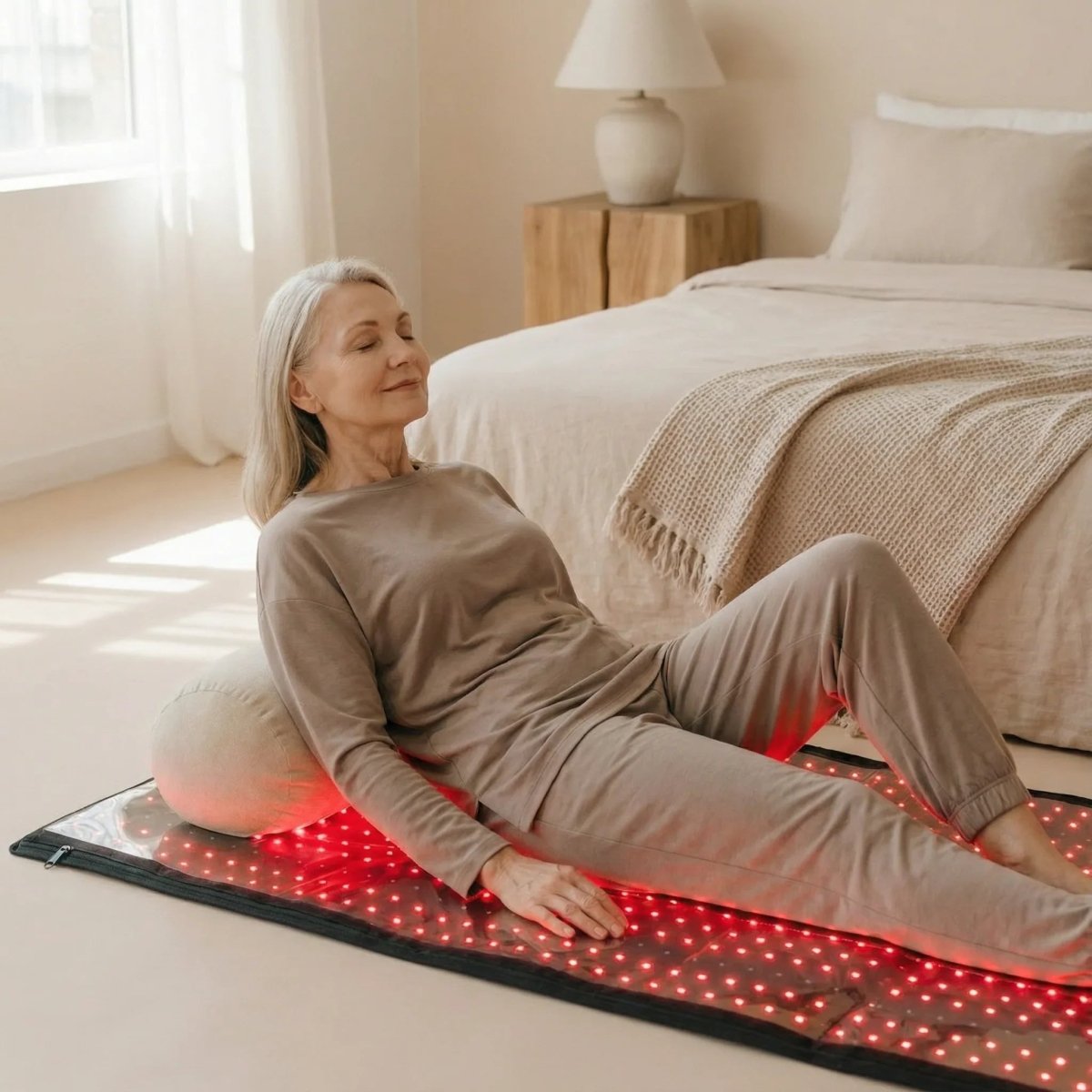 Nicebeam Full Body Red Light Therapy Mat, Health & Beauty > Personal Care > Wellness Devices > Light Therapy Lamps > Red Light Therapy Full Body Mat > Foldable and Portable, Futures ETC